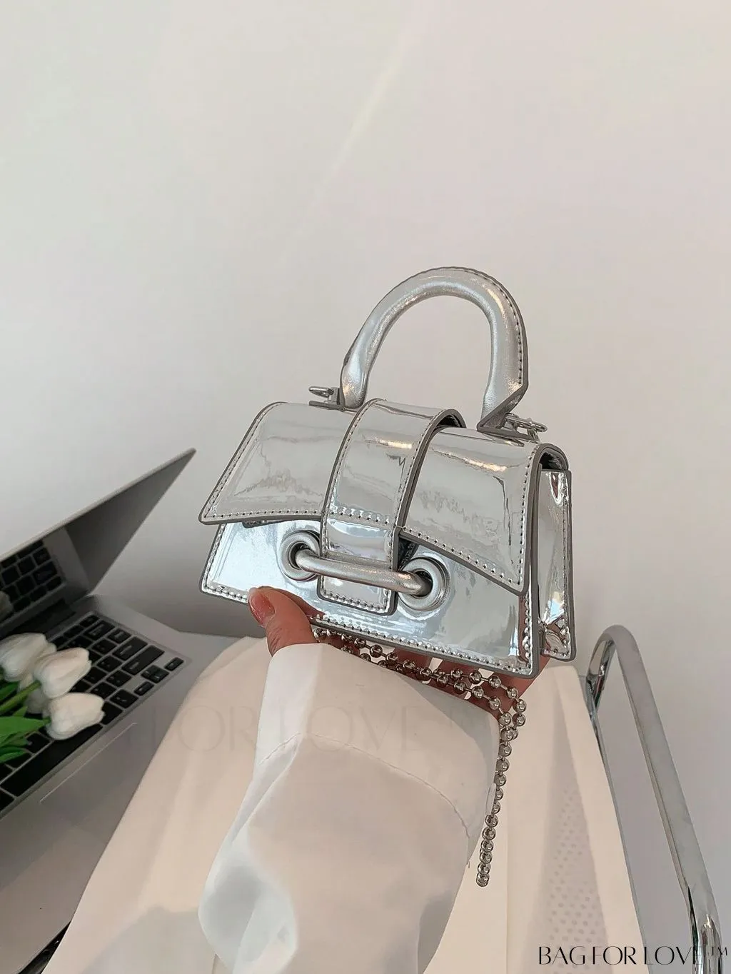 BagForLove - Chic Mini Square Bag with Minimalist Flap Design
