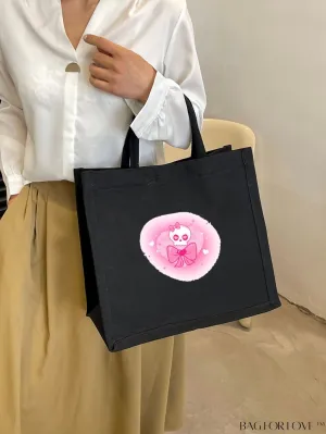 BagForLove - Chic Skull Print Tote: A Fashionable Must-Have