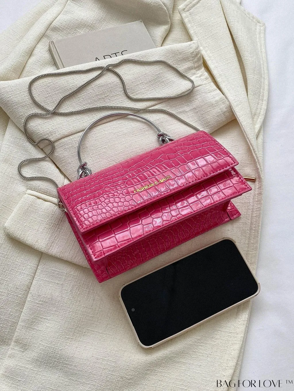 BagForLove - Chic Solid Color Tote Bag - Perfect for Parties & Events