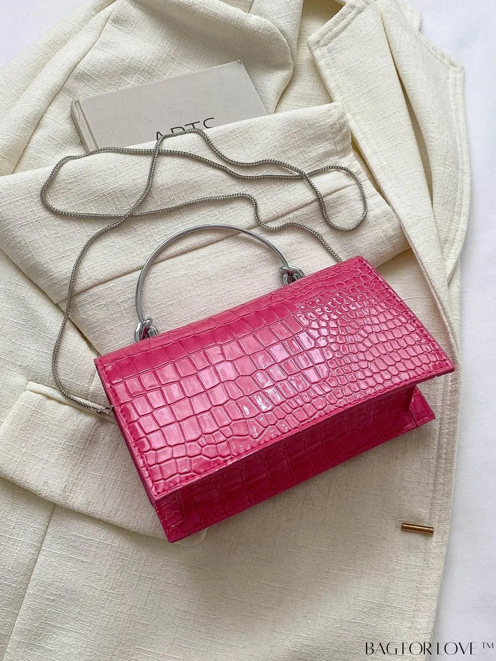 BagForLove - Chic Solid Color Tote Bag - Perfect for Parties & Events