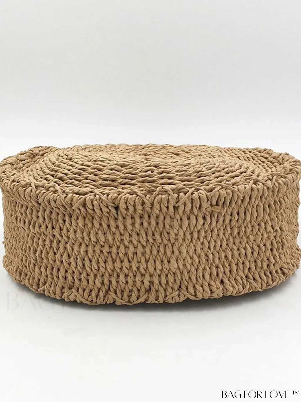 BagForLove - Chic Straw Woven Beach Bag - Perfect for Summer