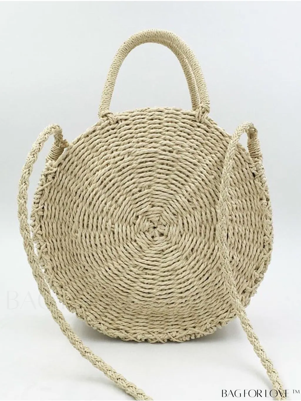 BagForLove - Chic Straw Woven Beach Bag - Perfect for Summer