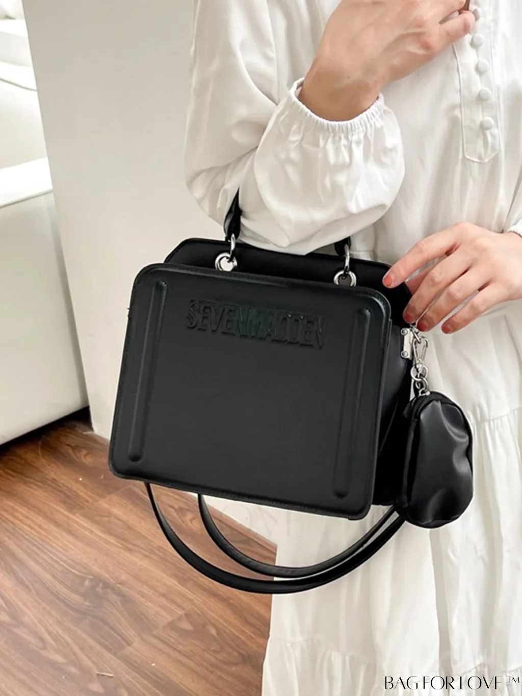 BagForLove - Chic Womens Printed Letter Tote: Versatile Shoulder & Crossbody Bag
