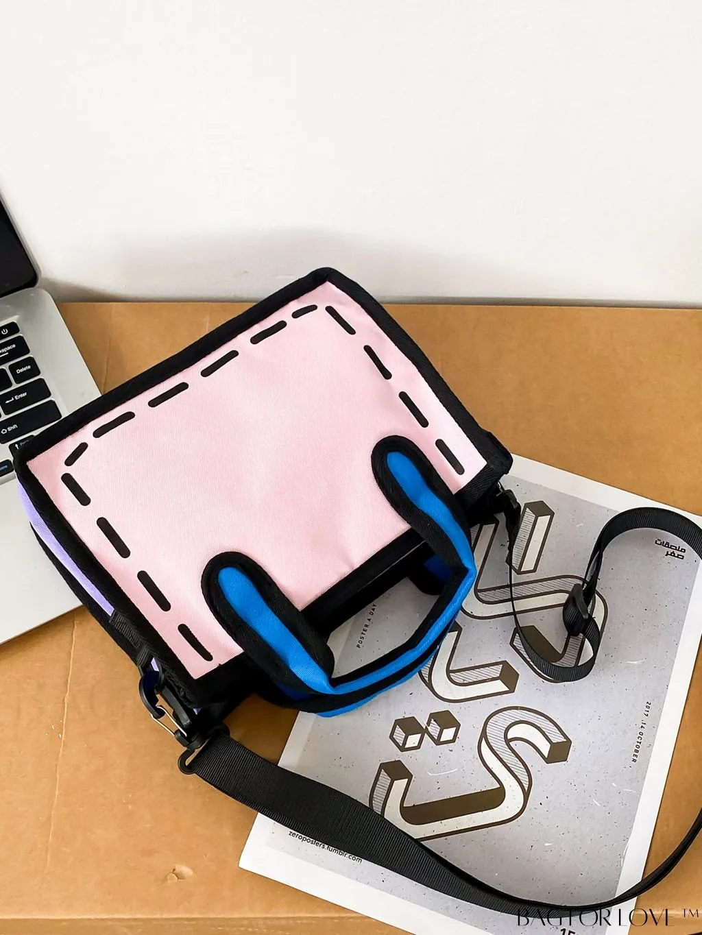BagForLove - Compact Anime Cartoon Messenger Bag for On-the-Go Convenience