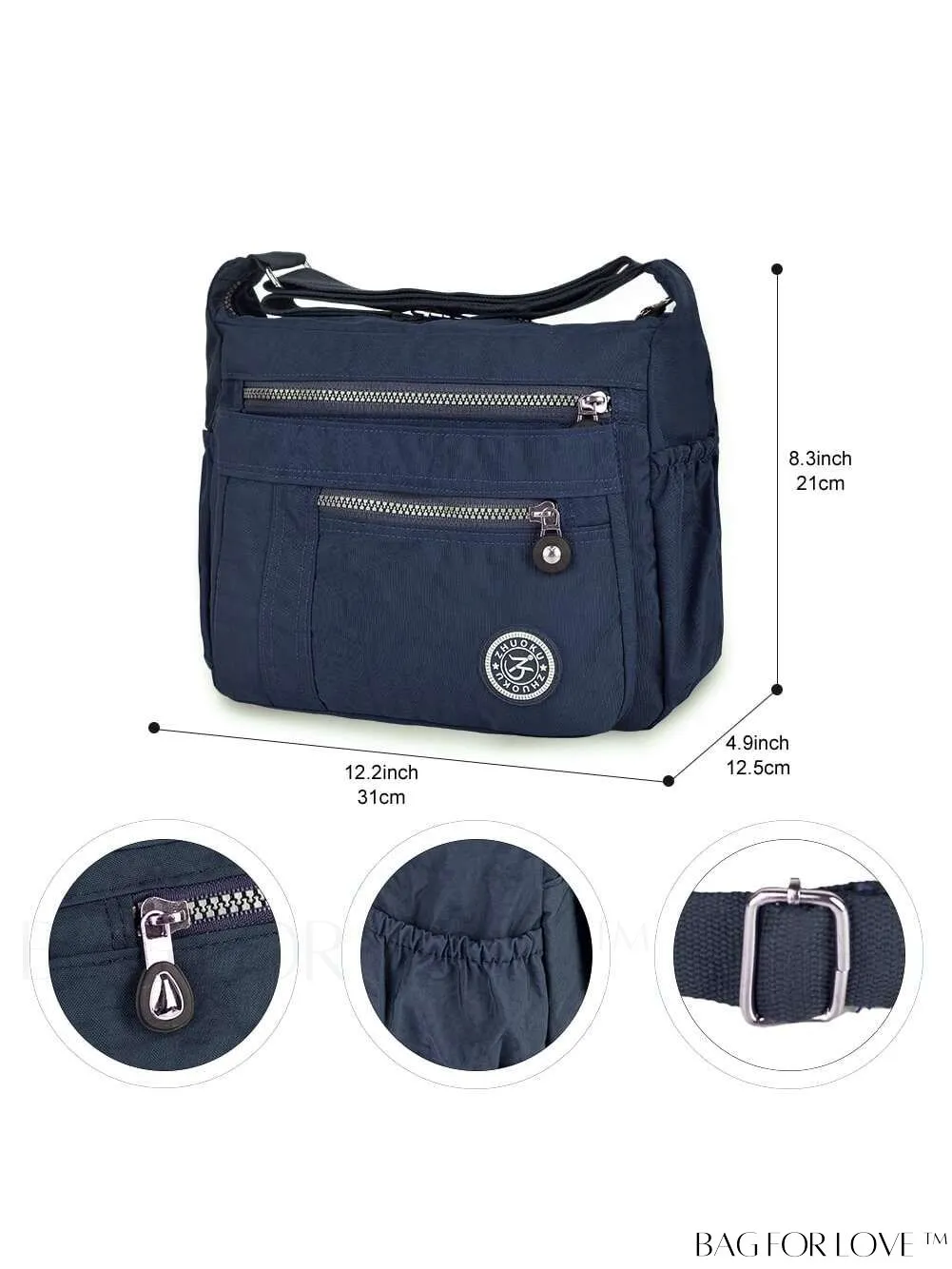 BagForLove - Stylish ATARNI Waterproof Shoulder Bag - Versatile and Chic Womens Cross-body Handbag