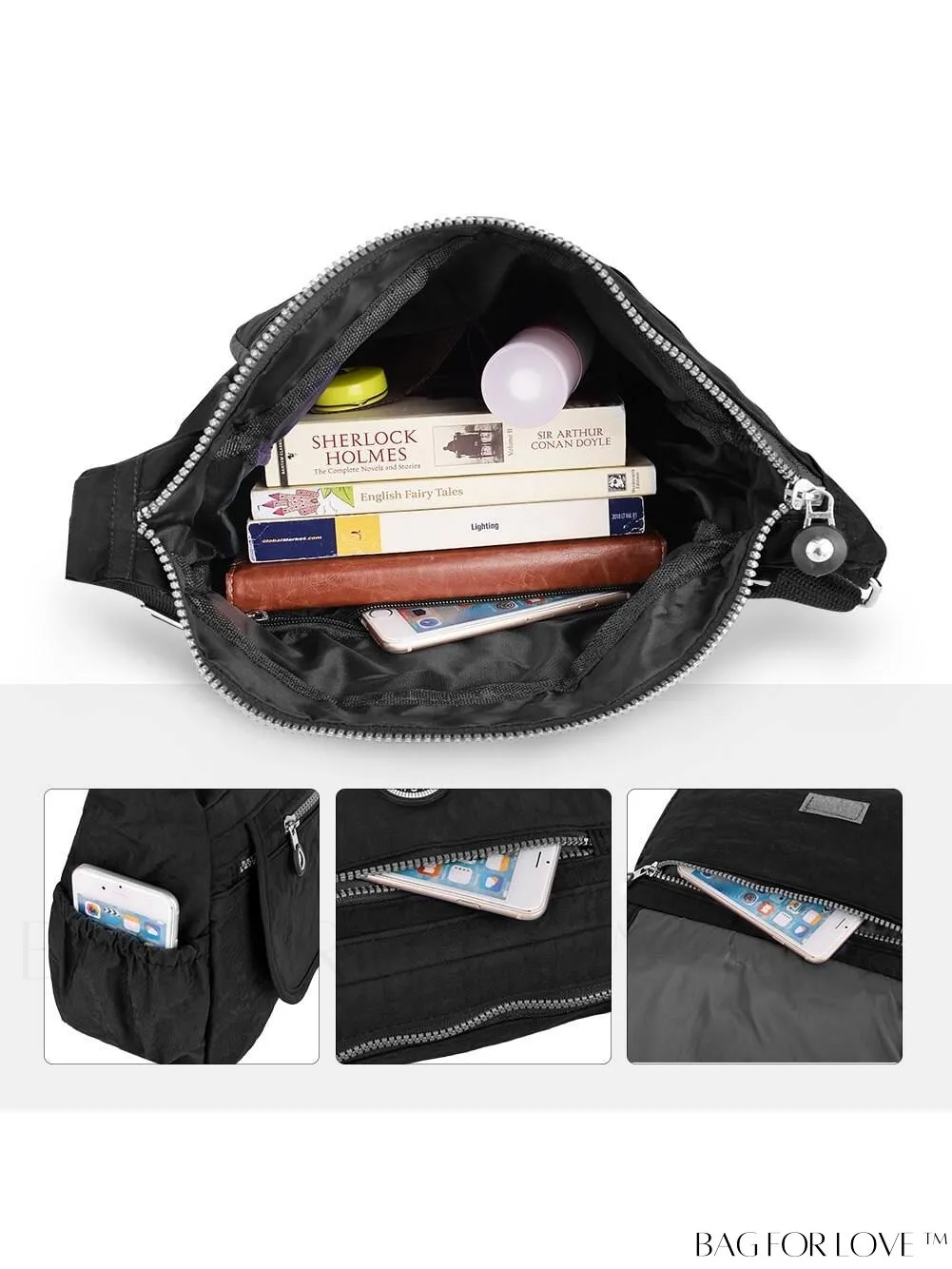 BagForLove - Stylish ATARNI Waterproof Shoulder Bag - Versatile and Chic Womens Cross-body Handbag