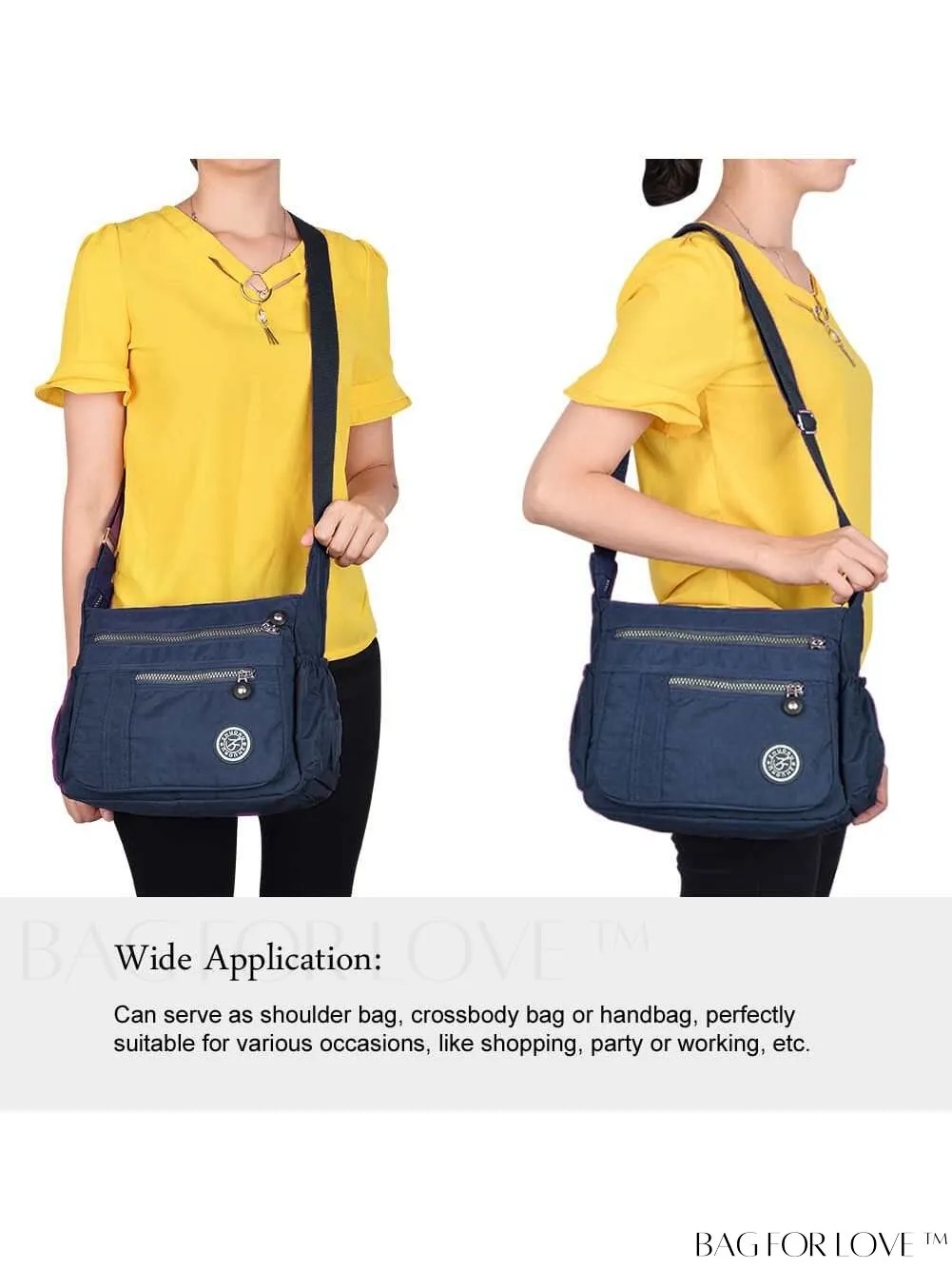BagForLove - Stylish ATARNI Waterproof Shoulder Bag - Versatile and Chic Womens Cross-body Handbag