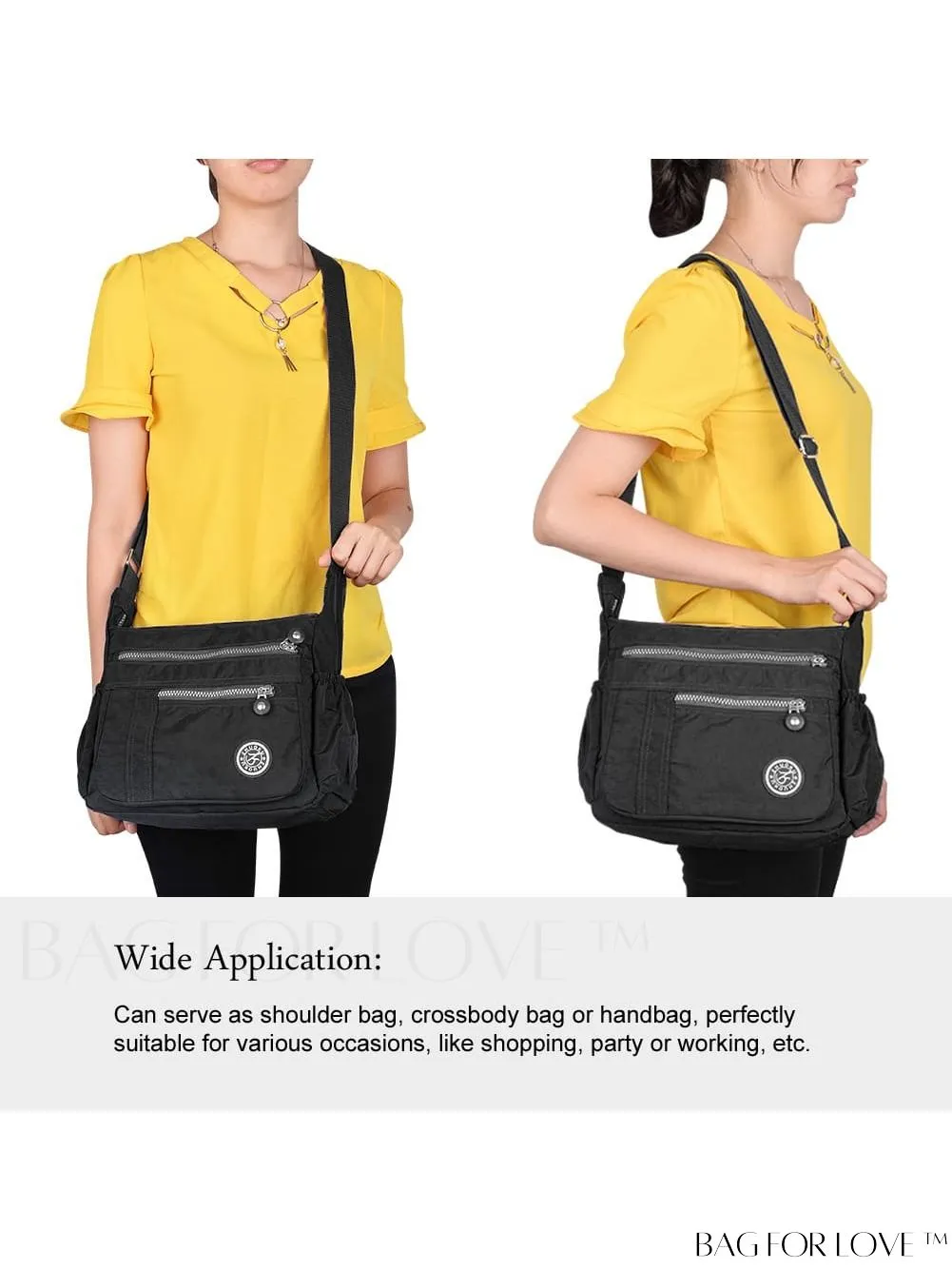 BagForLove - Stylish ATARNI Waterproof Shoulder Bag - Versatile and Chic Womens Cross-body Handbag