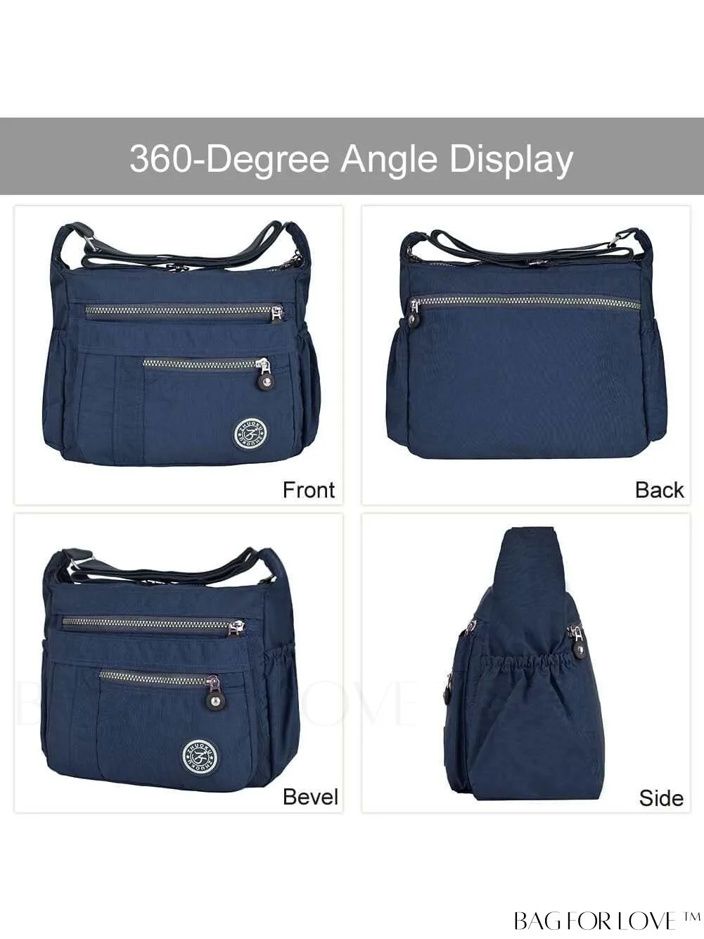 BagForLove - Stylish ATARNI Waterproof Shoulder Bag - Versatile and Chic Womens Cross-body Handbag