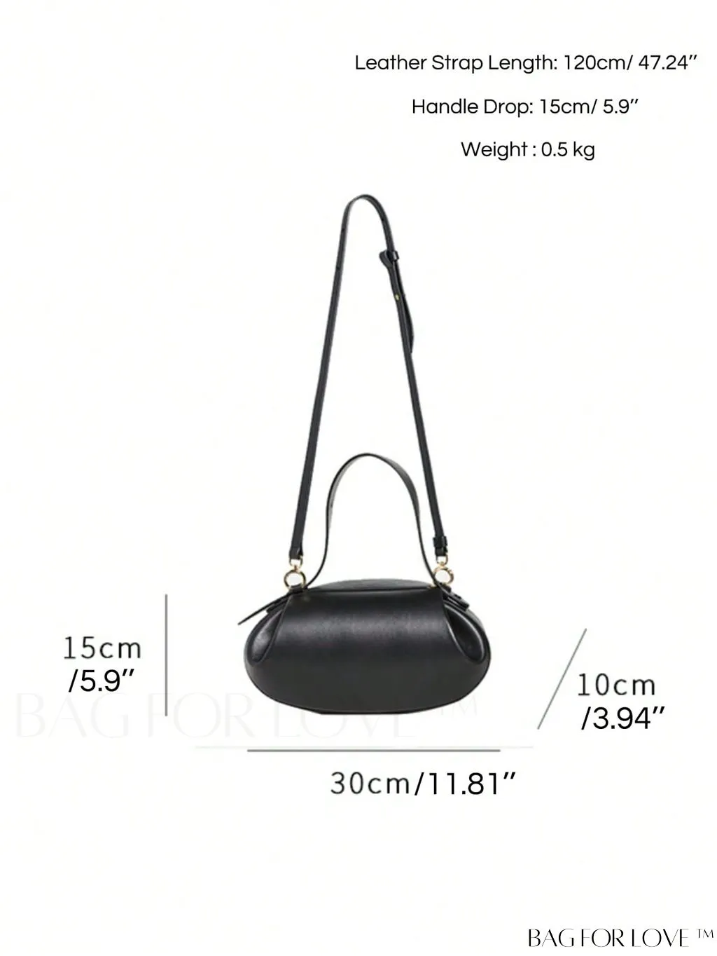 BagForLove - Stylish Minimalist Satchel Bag - Effortlessly Chic and Functional