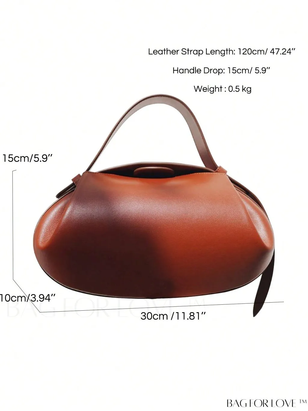 BagForLove - Stylish Minimalist Satchel Bag - Effortlessly Chic and Functional