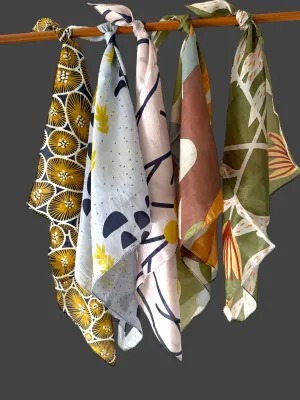 Bandana Silk Scarf