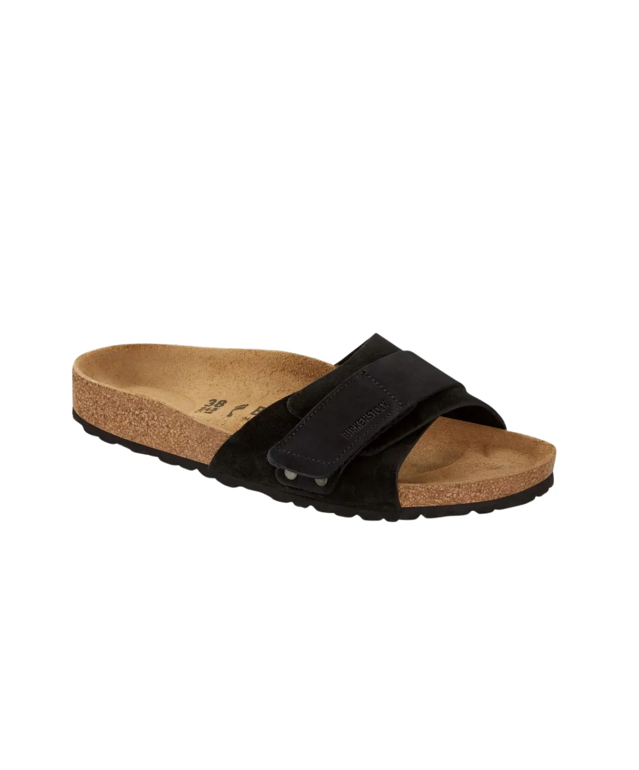Birkenstock Oita Suede/Nubuck Leather Black Sandals