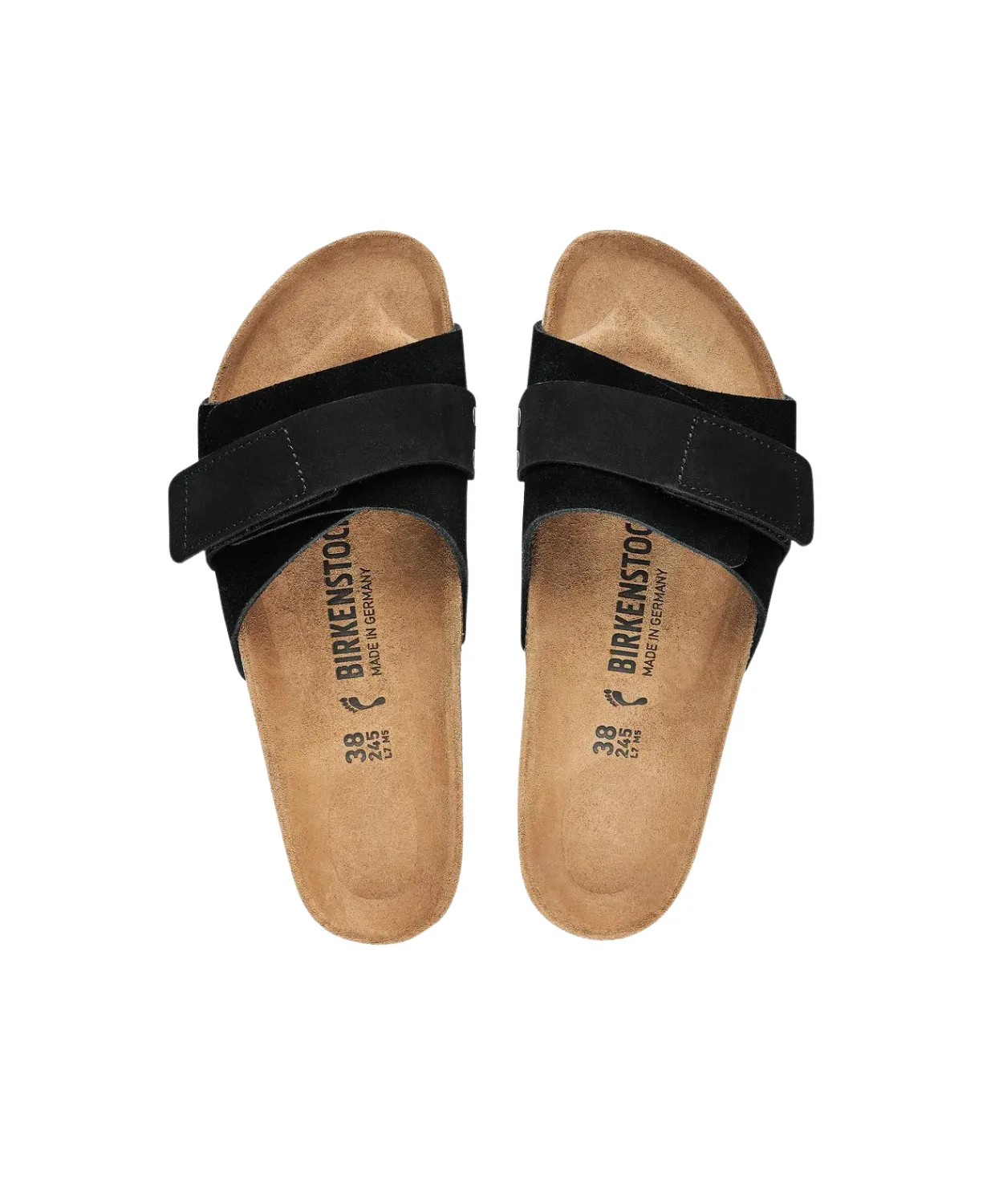 Birkenstock Oita Suede/Nubuck Leather Black Sandals