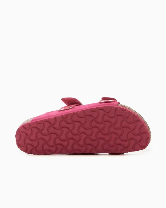 BIRKENSTOCK- UJI SUEDE LEATHER SANDAL