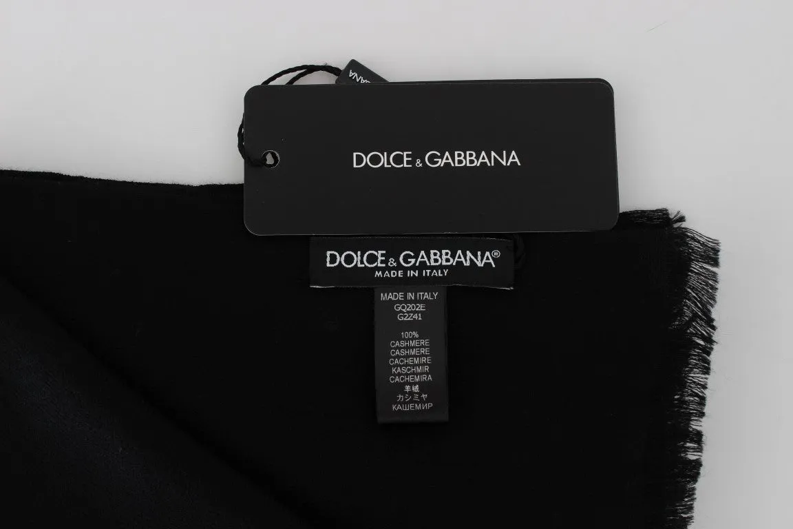 Black Cashmere Scarf