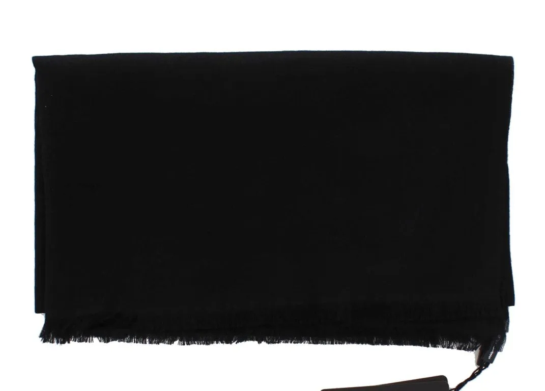 Black Cashmere Scarf