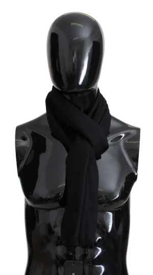 Black Cashmere Scarf