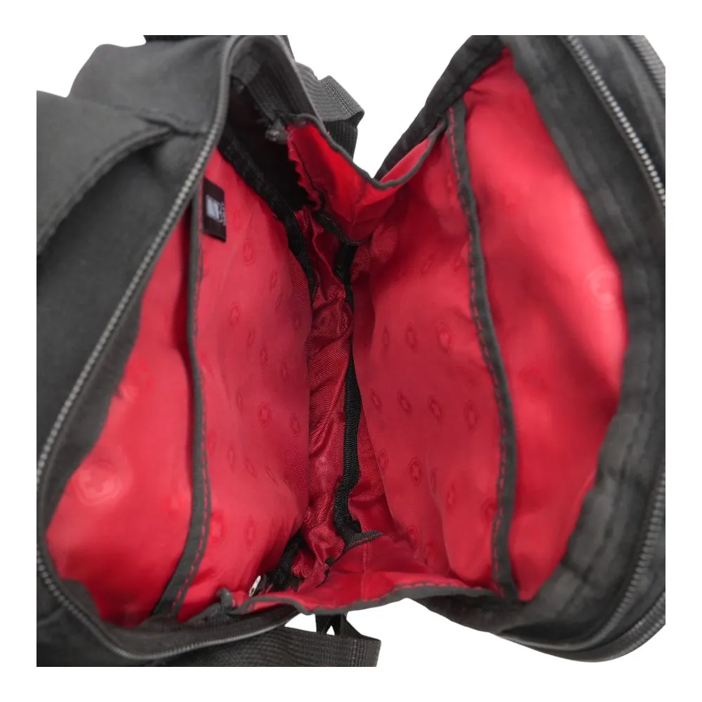 Black Polyester Satchel