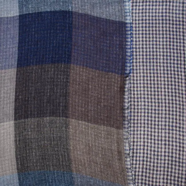 Blue Spencer Plaid Infinity Scarf