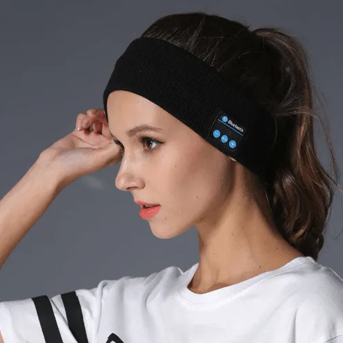 Bluetooth Headband with Bluetooth Microphone and Earpiece