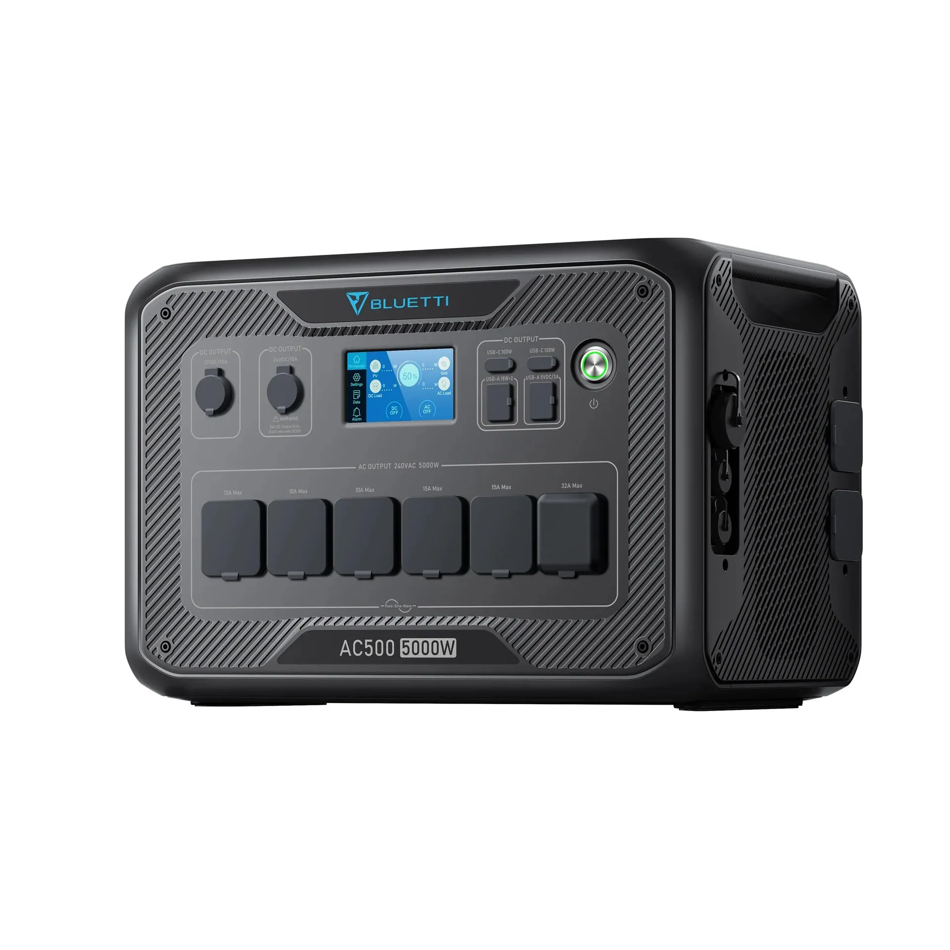 Bluetti Ac500   B300 S Expandable Home & Portable Power Station | 5000 W (10000 W Surge) 3072 Wh