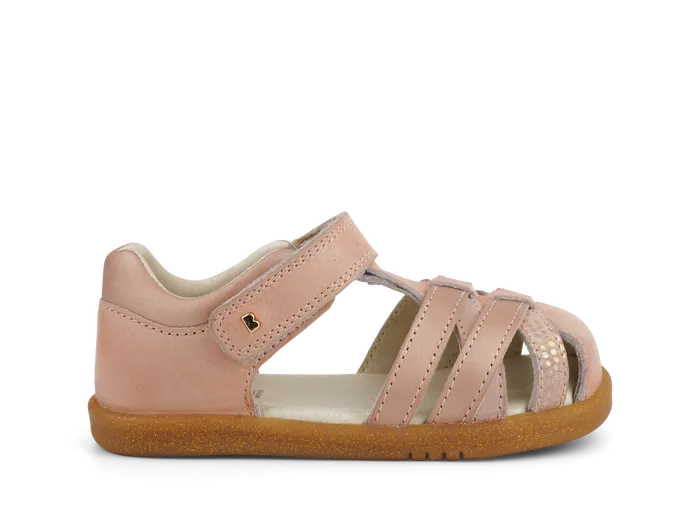 Bobux I-Walk Cross Jump - Dusk Pearl   Rose Gold
