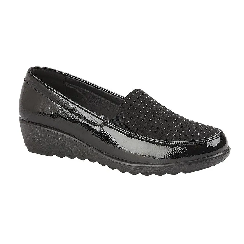 Boulevard L878AP Womens Twin Gusset Jewel Casual
