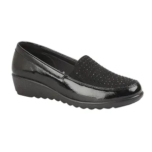 Boulevard L878AP Womens Twin Gusset Jewel Casual