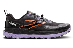 Brooks Cascadia 18 (D Width) - Ebony/Sweet Lavender/Copper (Womens)