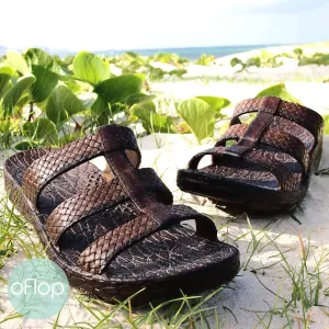 Brown Jaya Jandals ® -- Pali Hawaii Hawaiian Jesus Sandals
