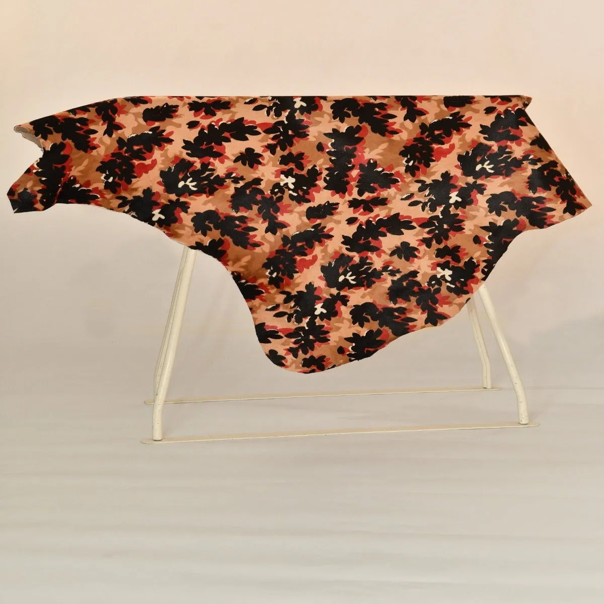 Camouflage Patterned Ponyskin