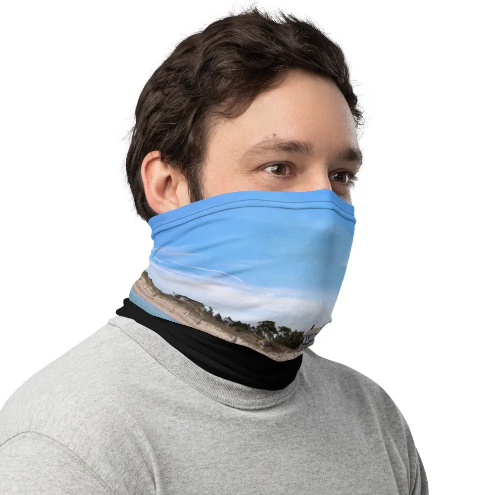 Cape Lookout Lighthouse Neck Gaiter, Face Covering, Headband and More