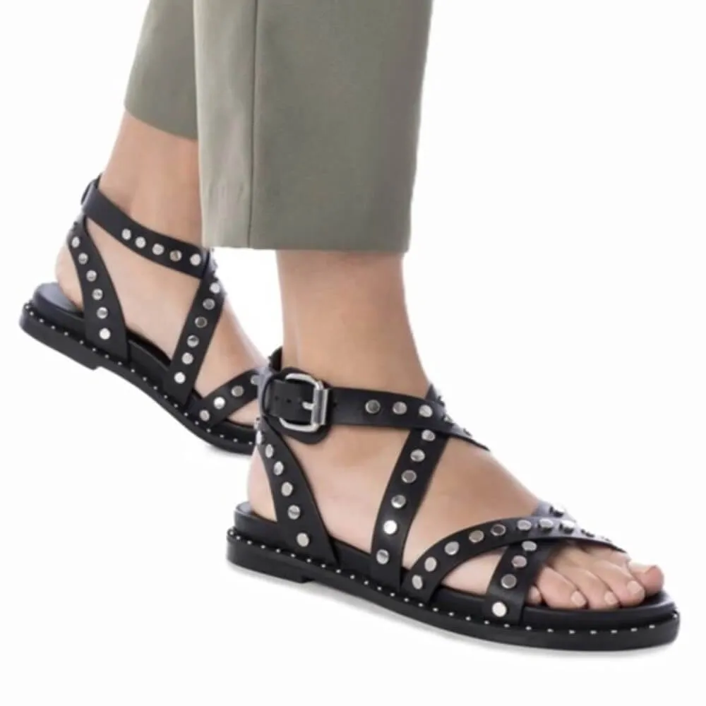 Carmela Gladiator Sandal 162393-BLACK