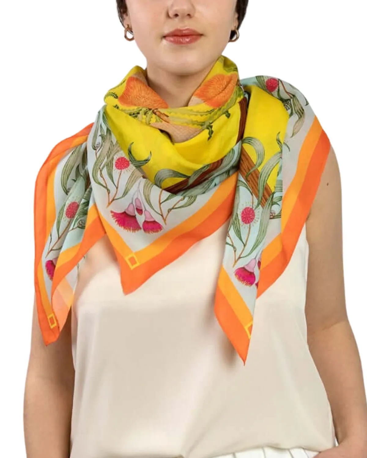 Carnaby's Cockatoos Tencel Scarf