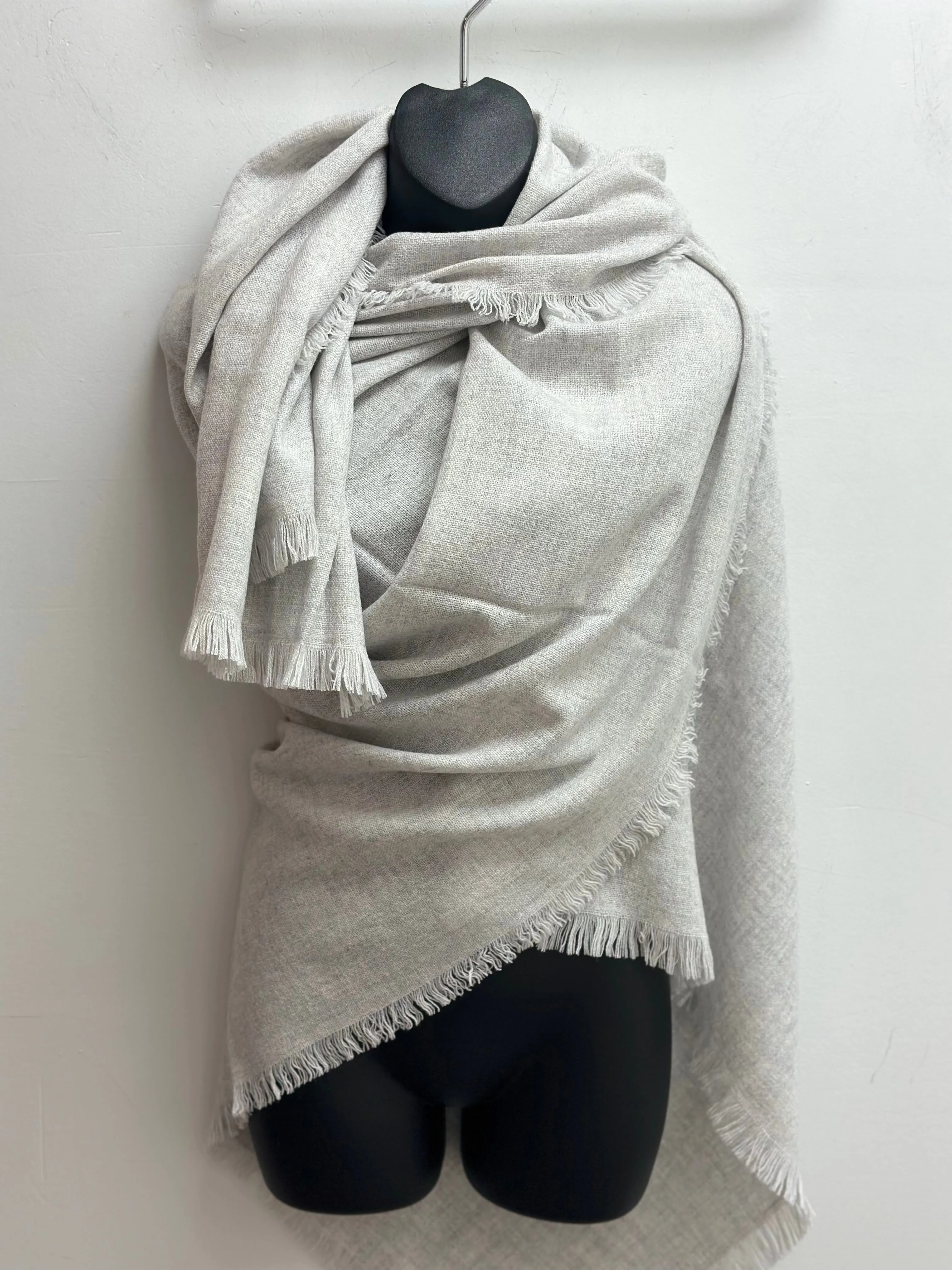 Cashmere Fringe Wrap