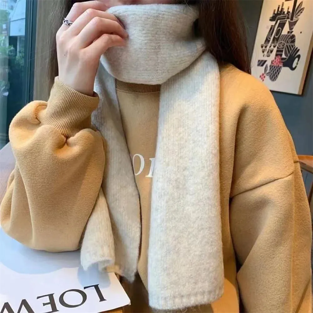Cashmere Wool Blend Scarf | Fashionable & Breathable Women's Muffler | EnigmaParis
