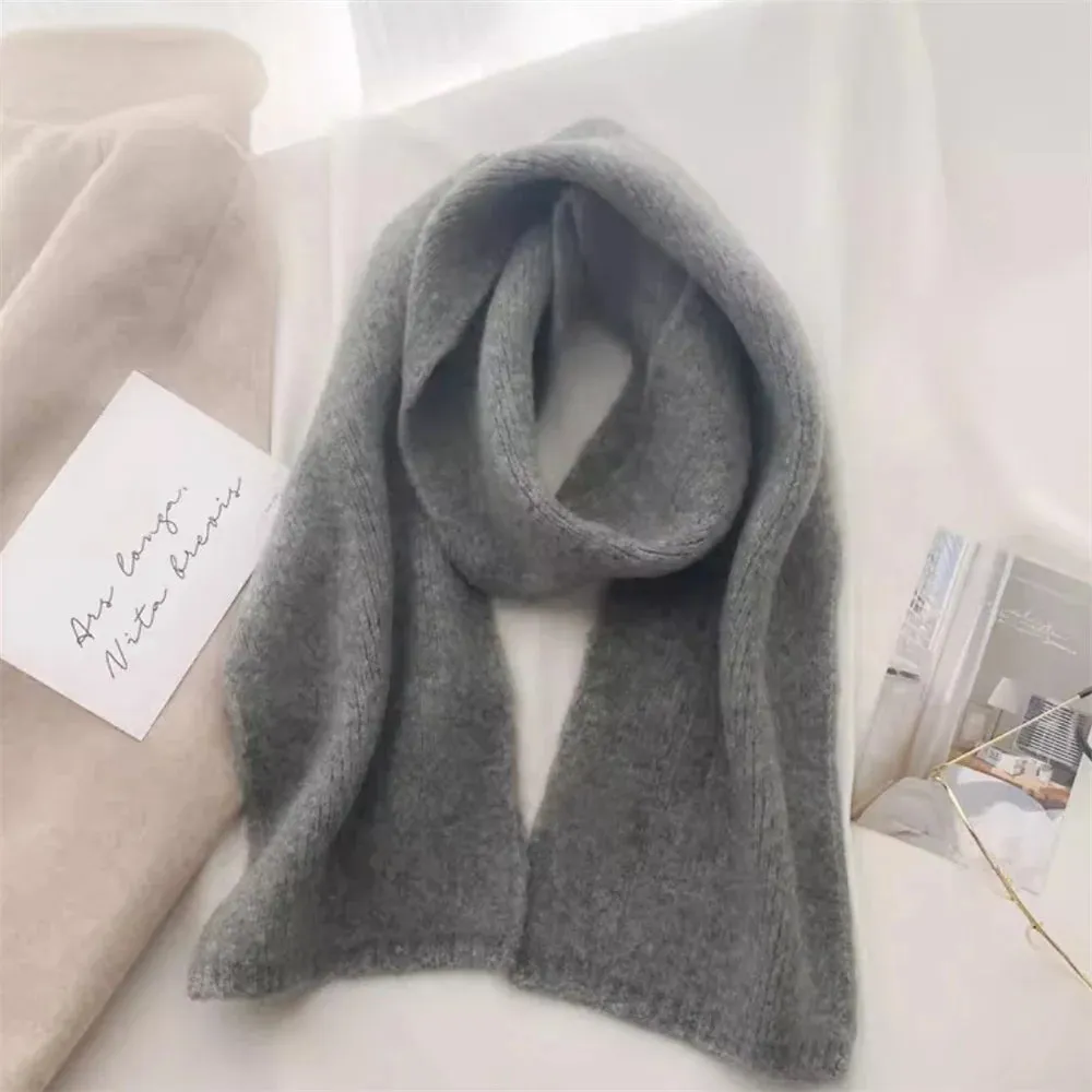 Cashmere Wool Blend Scarf | Fashionable & Breathable Women's Muffler | EnigmaParis