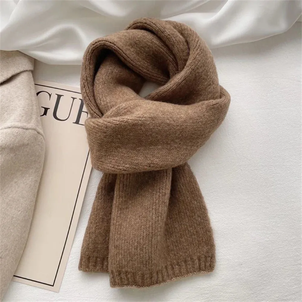 Cashmere Wool Blend Scarf | Fashionable & Breathable Women's Muffler | EnigmaParis