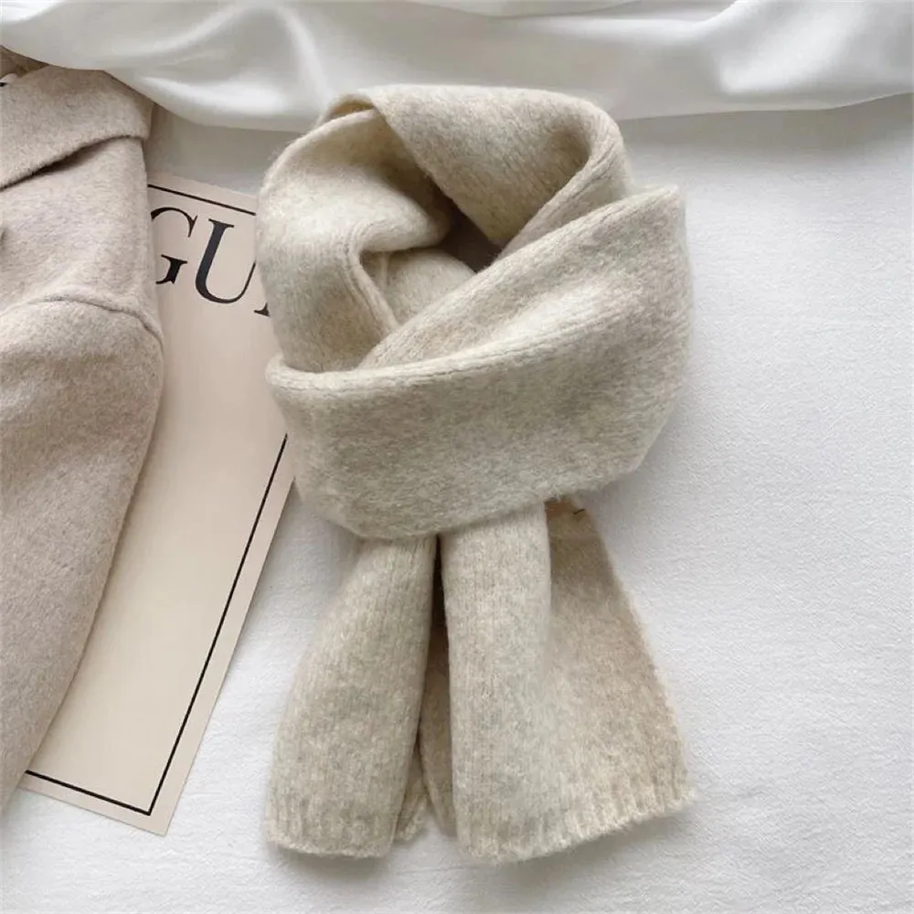 Cashmere Wool Blend Scarf | Fashionable & Breathable Women's Muffler | EnigmaParis