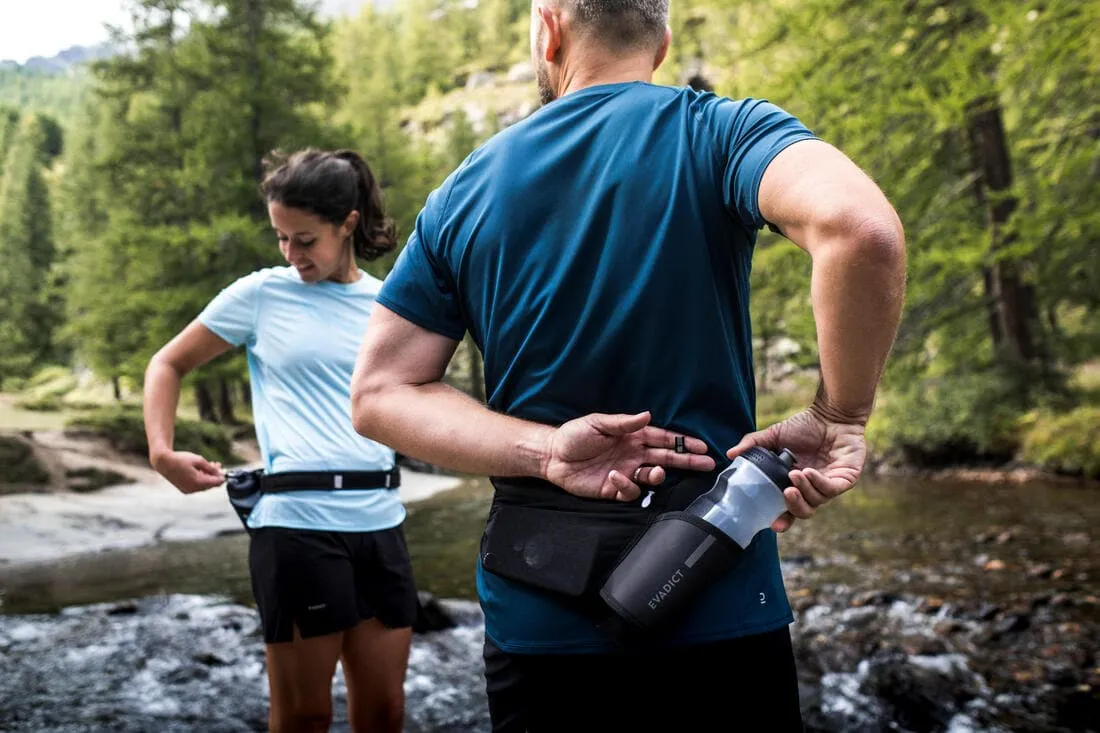 CEINTURE PORTE BIDON TRAIL RUNNING 500 ML - VENDUE AVEC BIDON 500 ML