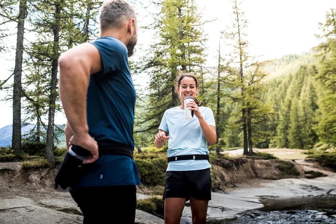CEINTURE PORTE BIDON TRAIL RUNNING 500 ML - VENDUE AVEC BIDON 500 ML