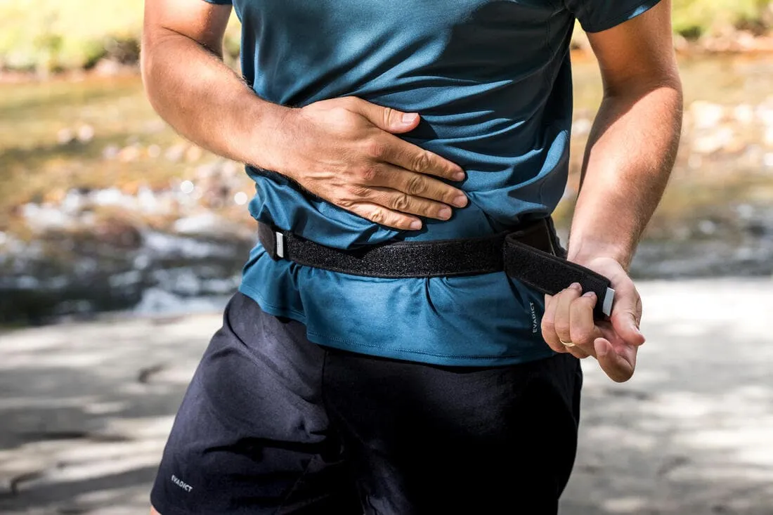 CEINTURE PORTE BIDON TRAIL RUNNING 500 ML - VENDUE AVEC BIDON 500 ML