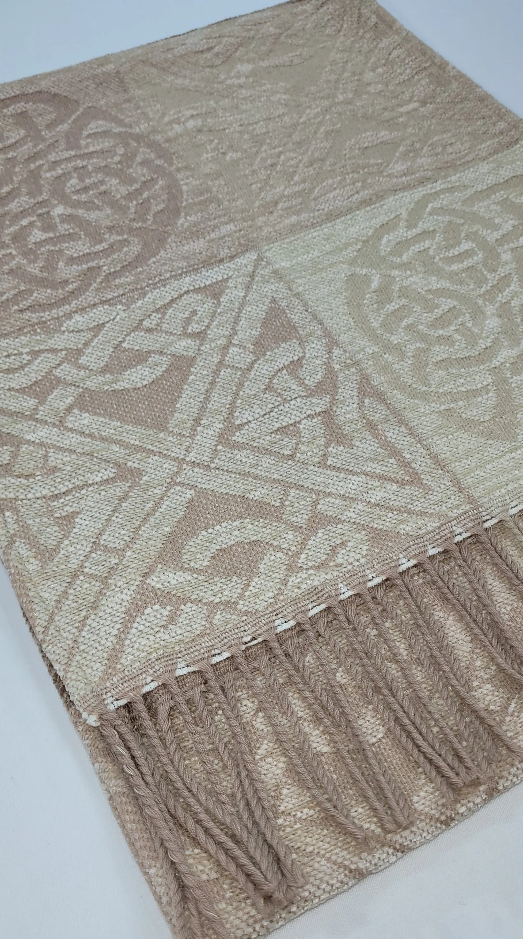 Celtic Knot Linen Scarf