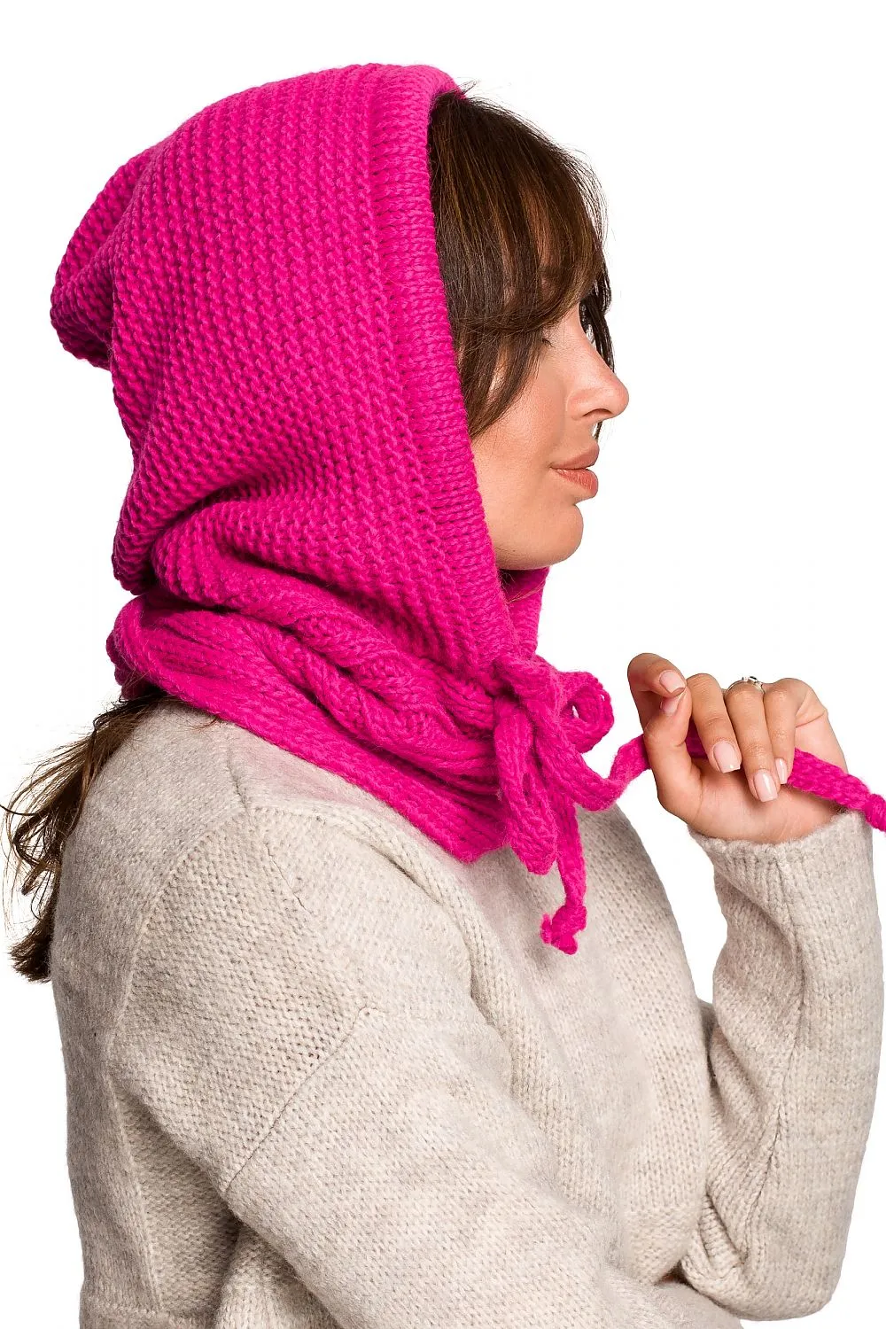 Chic Knit Infinity Scarf Sweater