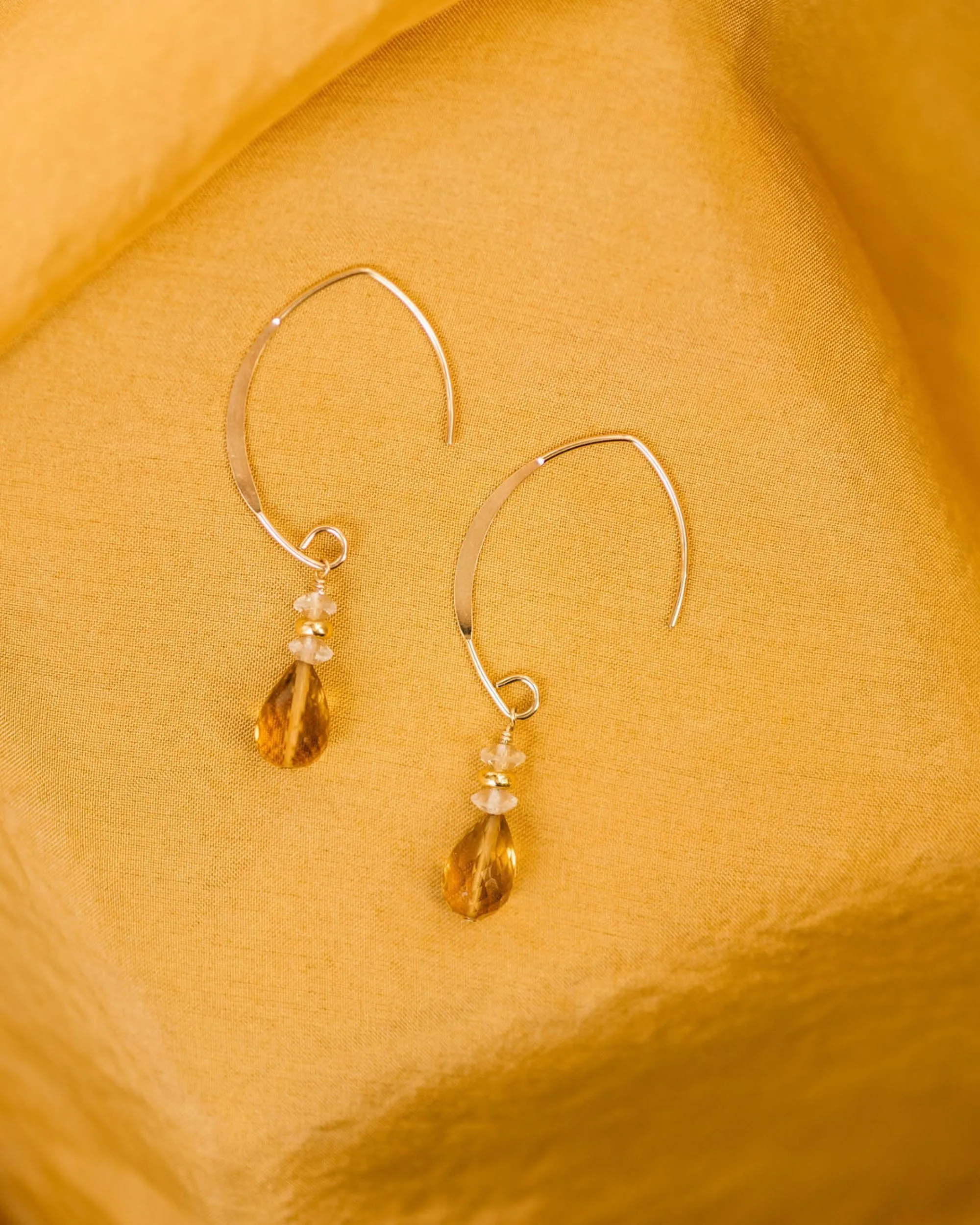 Citrine Earrings - November