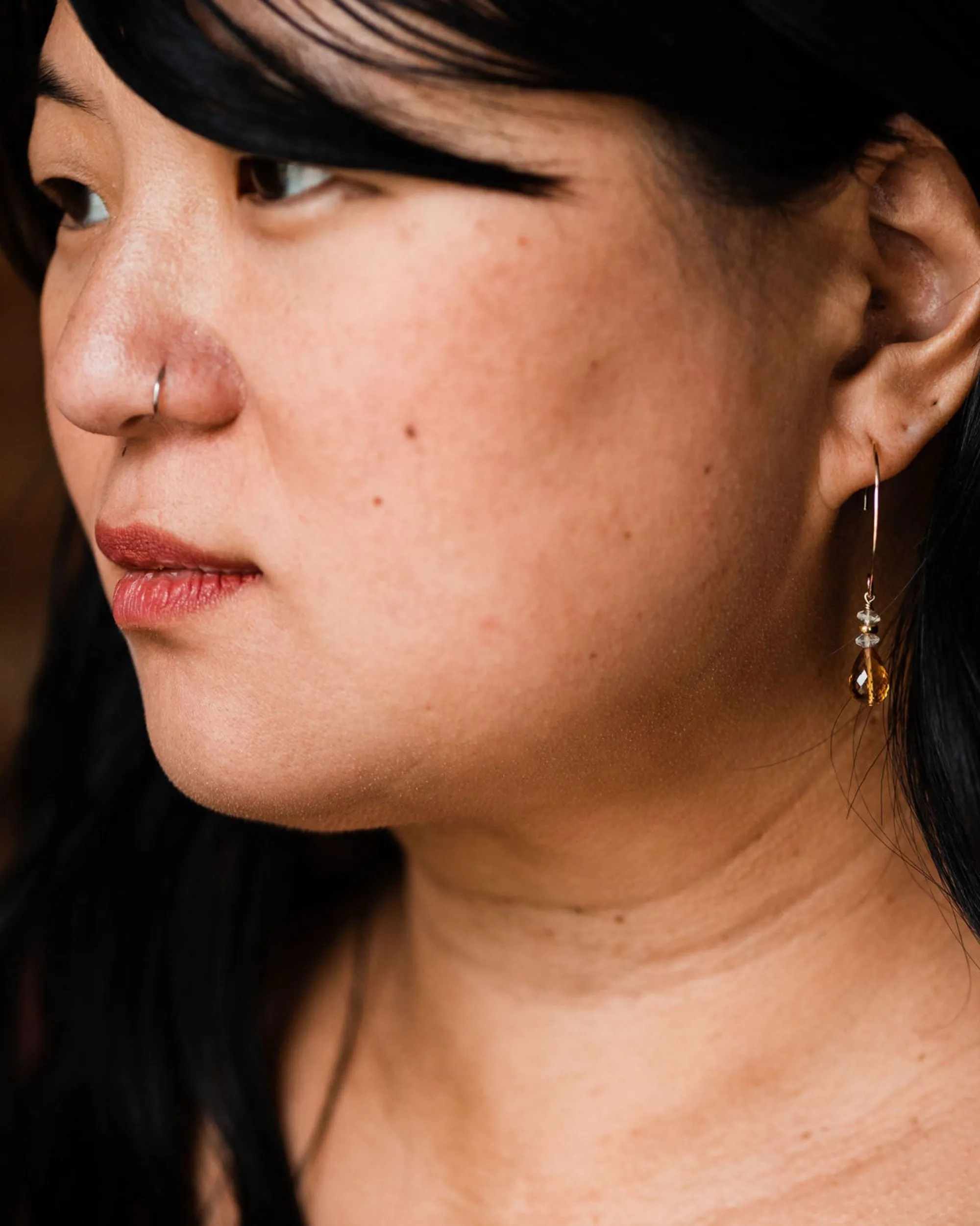 Citrine Earrings - November