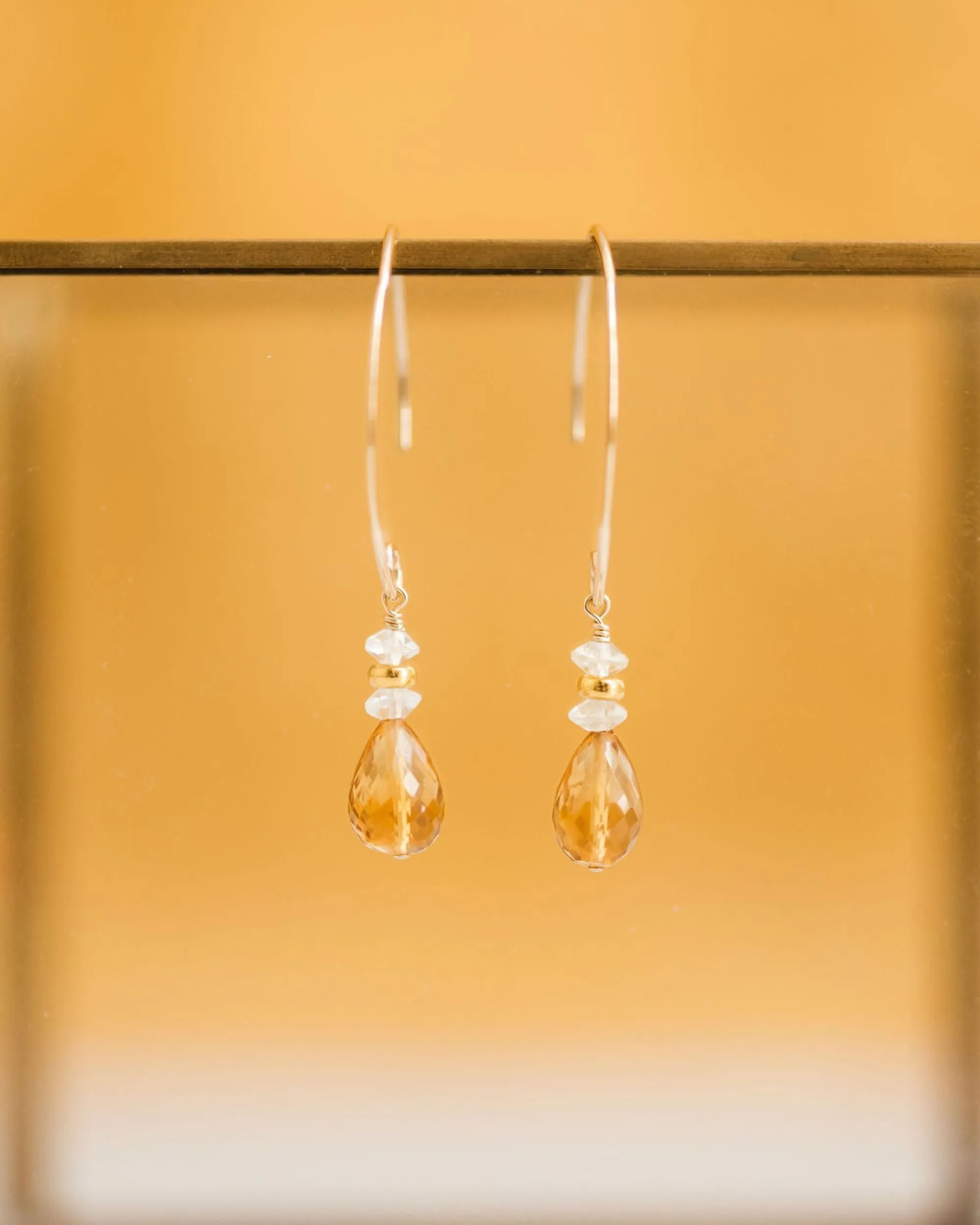 Citrine Earrings - November