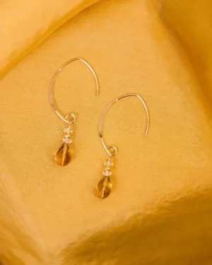 Citrine Earrings - November