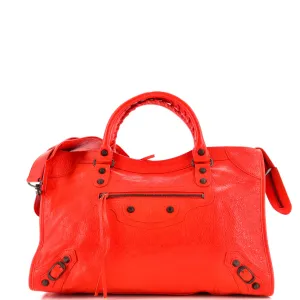 City Classic Studs Bag Leather Medium